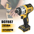 DeWalt 20V MAX XR Brushless 2-Tool Combo Kit DCF922 1/2" Impact Wrench DCF887 1/4" Impact Driver with Storage Bag