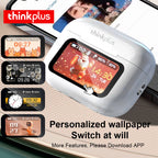 Original Thinkplus Wireless Bluetooth Earphones ANC Noise Reduction Earbuds HD Mic Call Gamer Headsets LED Touch Screen Control
