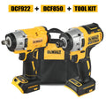 DeWalt 20V MAX XR Brushless 2-Tool Combo Kit DCF922 1/2" Impact Wrench DCF887 1/4" Impact Driver with Storage Bag