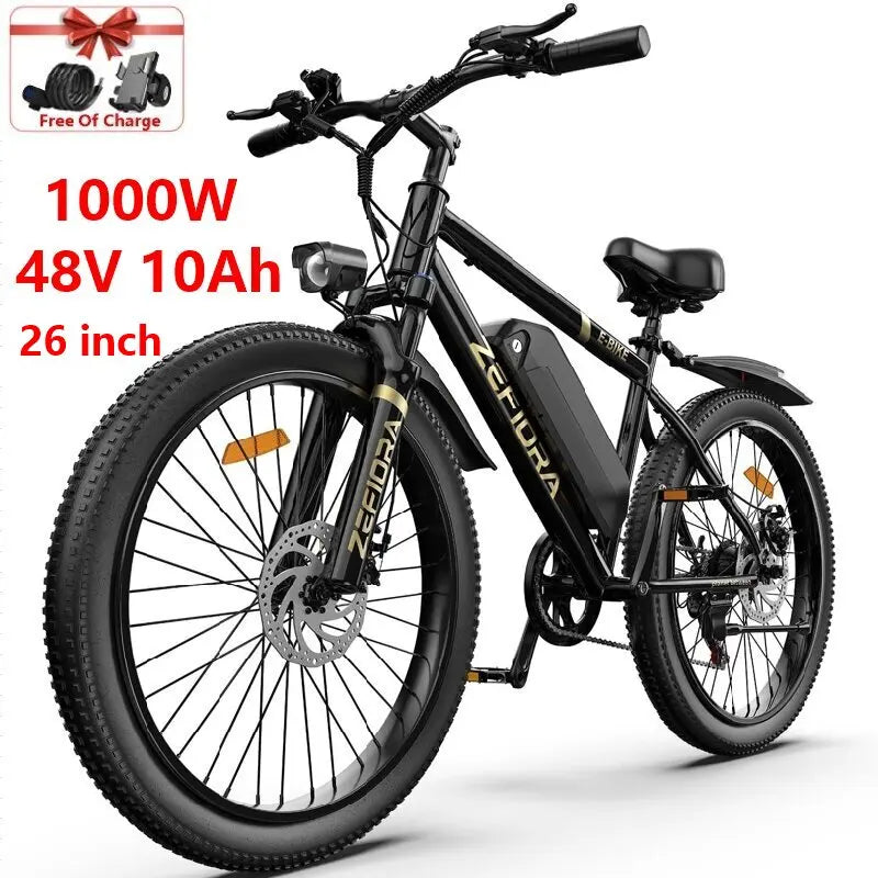 Cheap 20 26 Inch Bicycle Electric,1000w 2000w 30-60mile 48v Battery Aluminum Alloy Adjustable Front Brake Seat,for Electric Bike