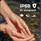 For  Smart Ring Men Women Bluetooth Monitor Blood HeartRate Blood Oxygen Monitor Smartring MultiSport 5ATM Waterproof 2025