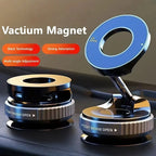 Vacuum Strong Magnetic Car Phone Holder Foldable Design 360° Adjustable Foldable Car Vacuum Mount For Car/Desk/Bathroom/Universa