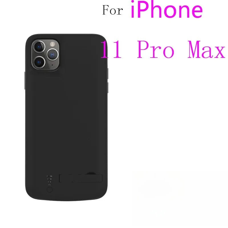 10000mAh Battery Charger Case Powerbank For IPhone 6 7 8 SE X XS XR 11 12 13 14 15 16 pro Backup External Phone Charging Case